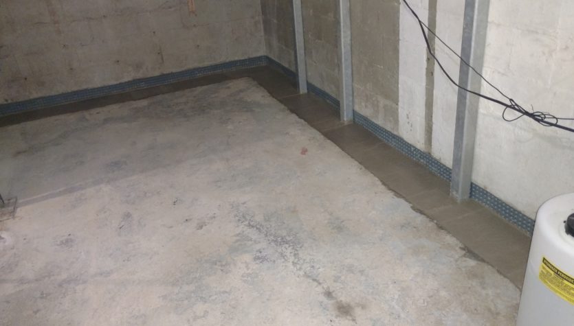 Interior Basement Waterproofing in Findlay, Ohio